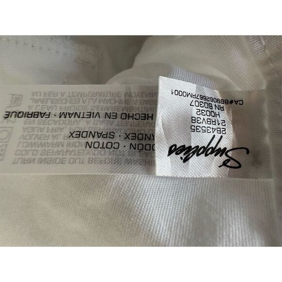 Supplies by Unionbay Women's High Waisted White Shorts Size 10 Casual - Picture 7 of 9